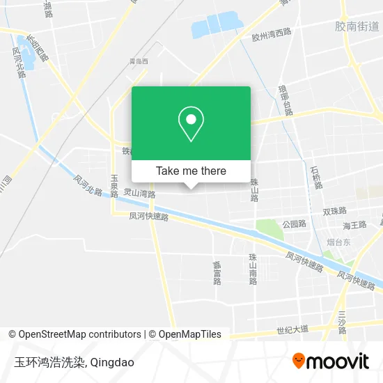 玉环鸿浩洗染 map