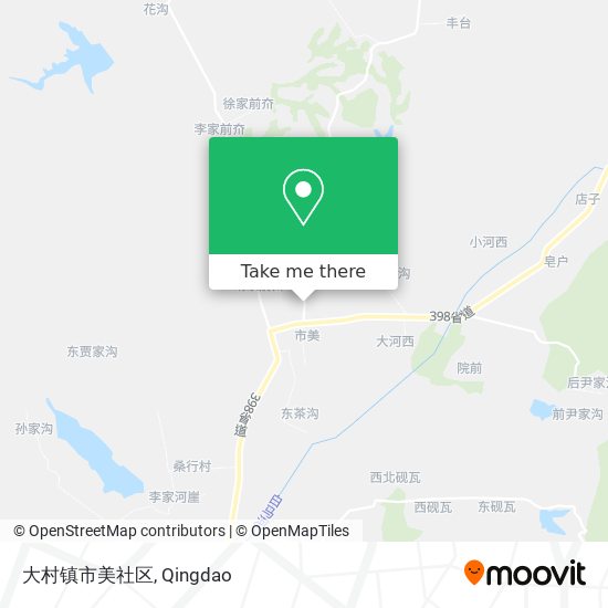 大村镇市美社区 map