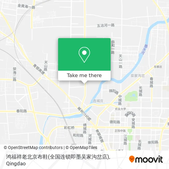鸿福祥老北京布鞋(全国连锁即墨吴家沟岔店) map