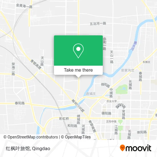 红枫叶旅馆 map