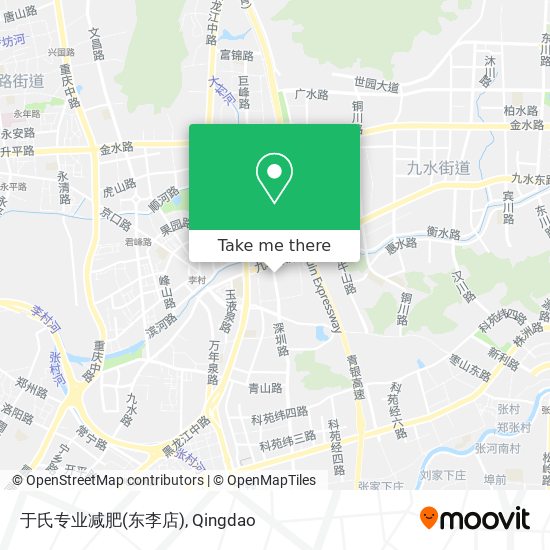 于氏专业减肥(东李店) map