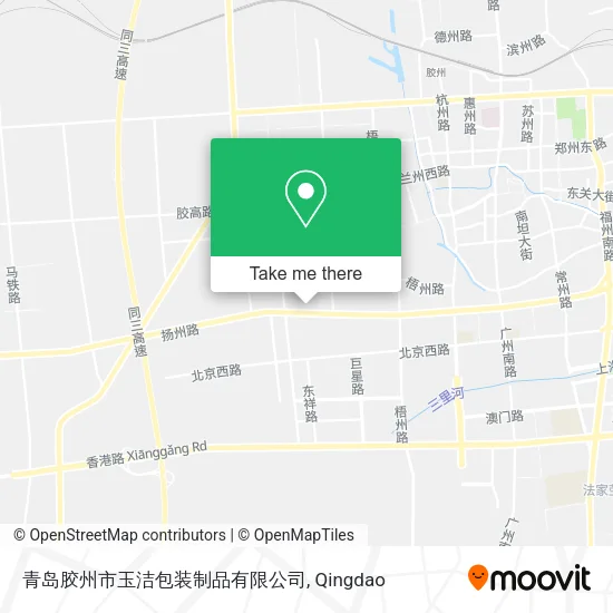 青岛胶州市玉洁包装制品有限公司 map