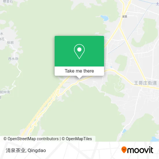 清泉茶业 map