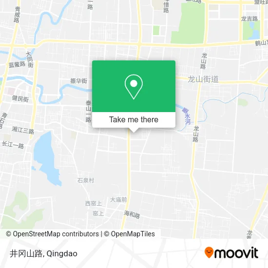 井冈山路 map