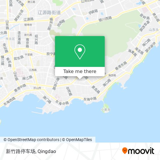 新竹路停车场 map