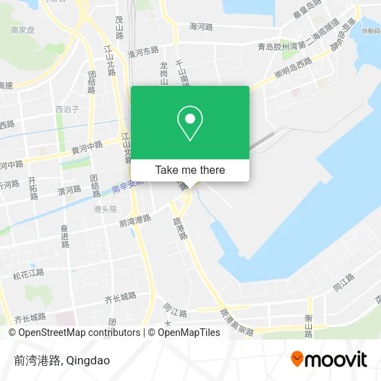 前湾港路 map