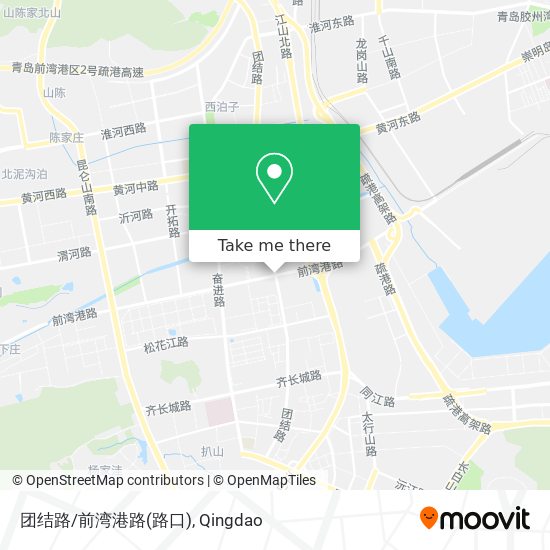 团结路/前湾港路(路口) map