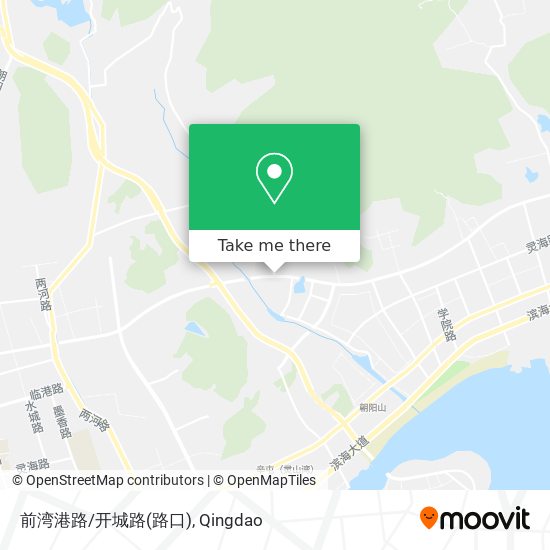 前湾港路/开城路(路口) map