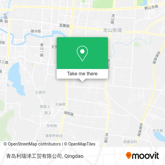 青岛利瑞泽工贸有限公司 map