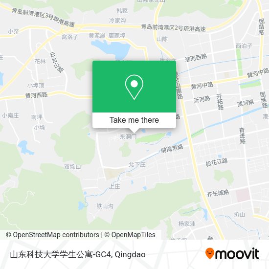 山东科技大学学生公寓-GC4 map
