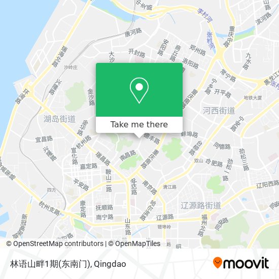 林语山畔1期(东南门) map