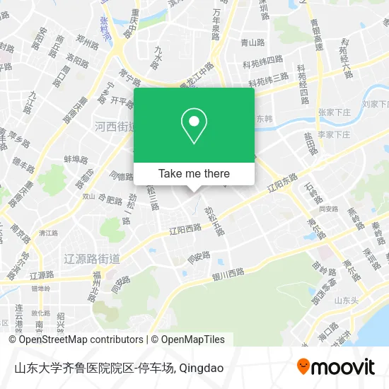 山东大学齐鲁医院院区-停车场 map