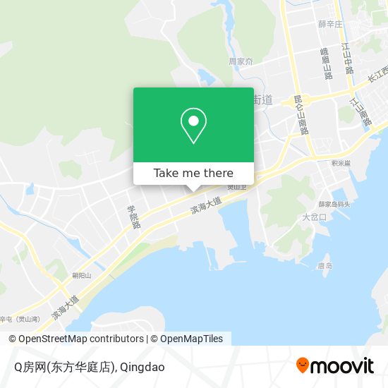 Q房网(东方华庭店) map