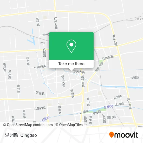 湖州路 map