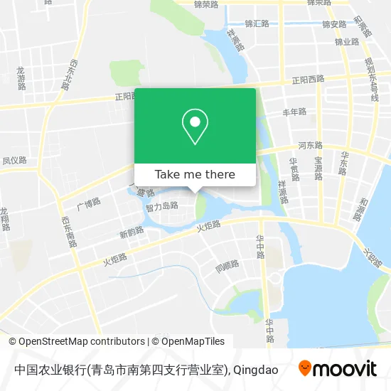 中国农业银行(青岛市南第四支行营业室) map