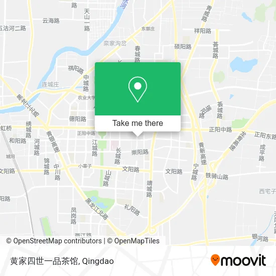 黄家四世一品茶馆 map