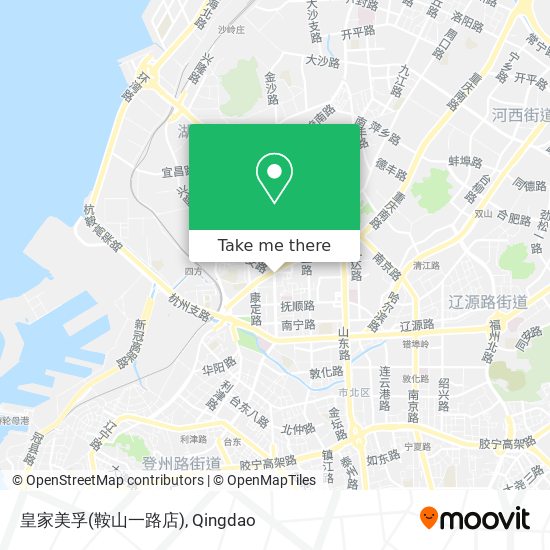 皇家美孚(鞍山一路店) map