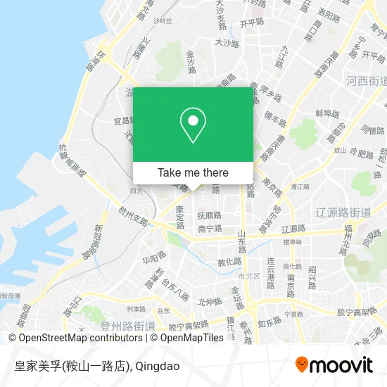 皇家美孚(鞍山一路店) map