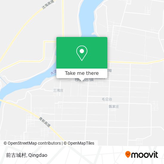 前古城村 map