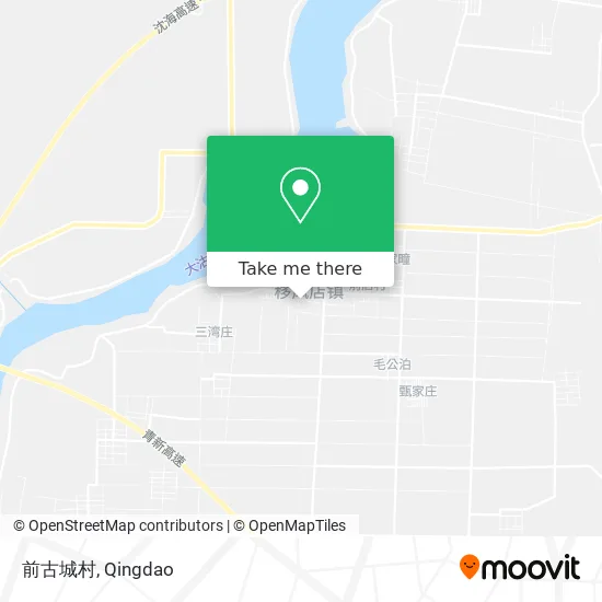 前古城村 map