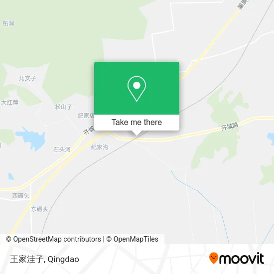 王家洼子 map