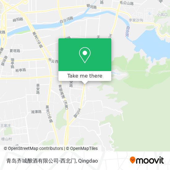 青岛齐城酿酒有限公司-西北门 map