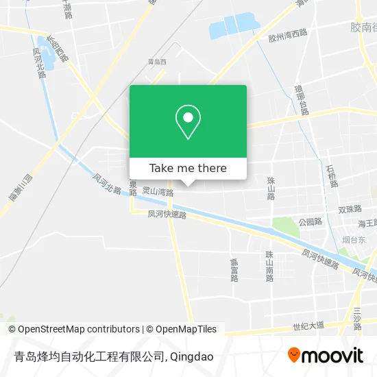 青岛烽均自动化工程有限公司 map
