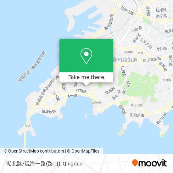 湖北路/观海一路(路口) map