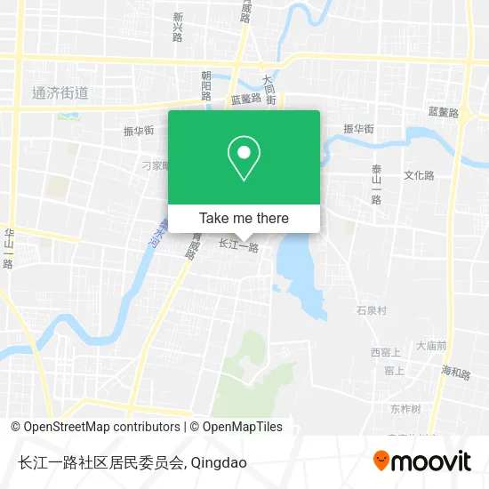 长江一路社区居民委员会 map