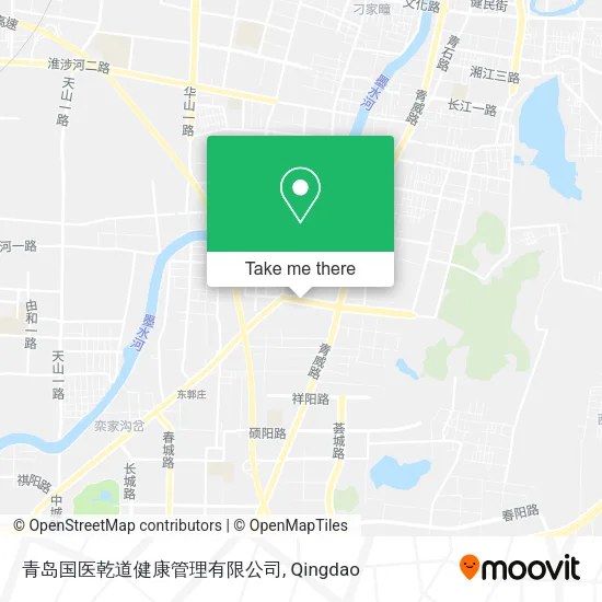 青岛国医乾道健康管理有限公司 map