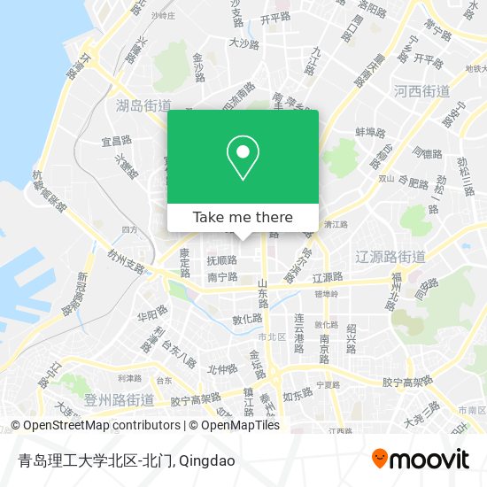 青岛理工大学北区-北门 map