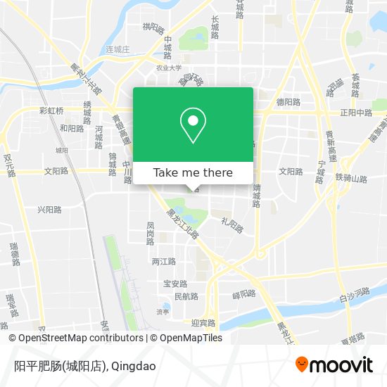 阳平肥肠(城阳店) map