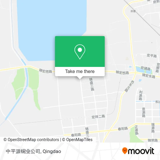 中平源铜业公司 map