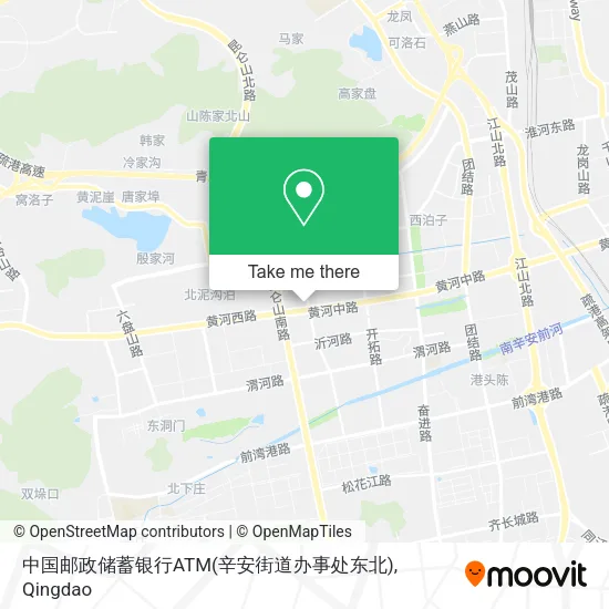 中国邮政储蓄银行ATM(辛安街道办事处东北) map