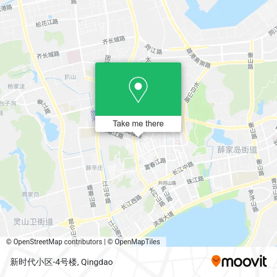 新时代小区-4号楼 map