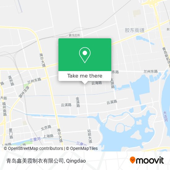 青岛鑫美霞制衣有限公司 map