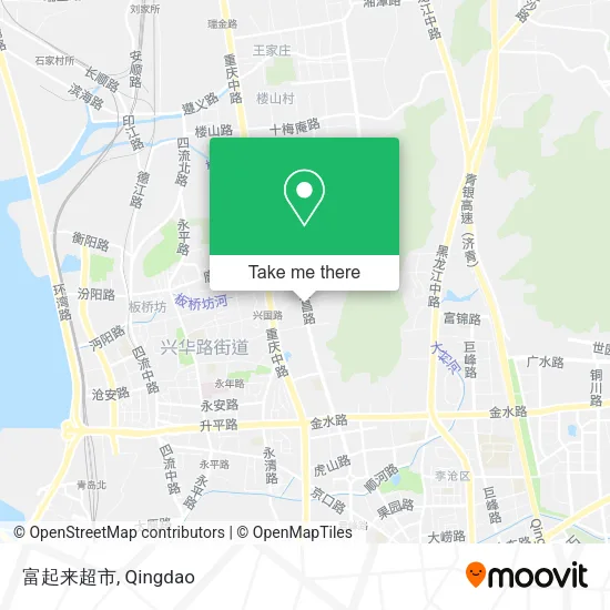 富起来超市 map