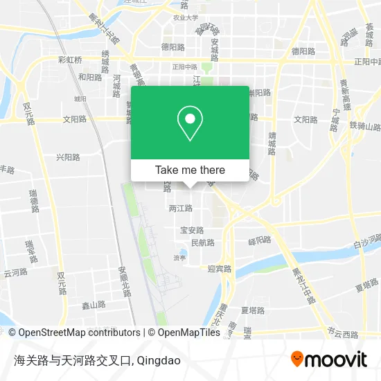 海关路与天河路交叉口 map