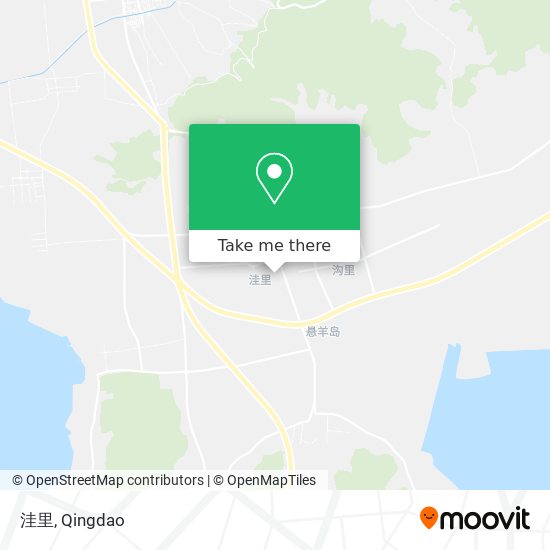 洼里 map