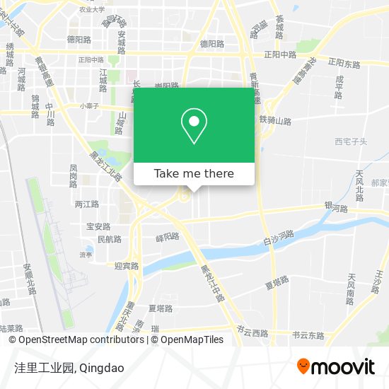 洼里工业园 map