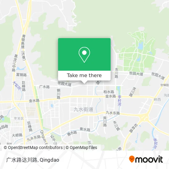 广水路达川路 map