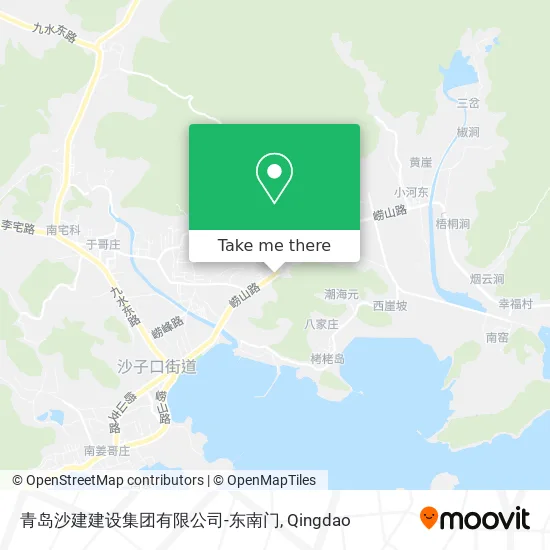 青岛沙建建设集团有限公司-东南门 map