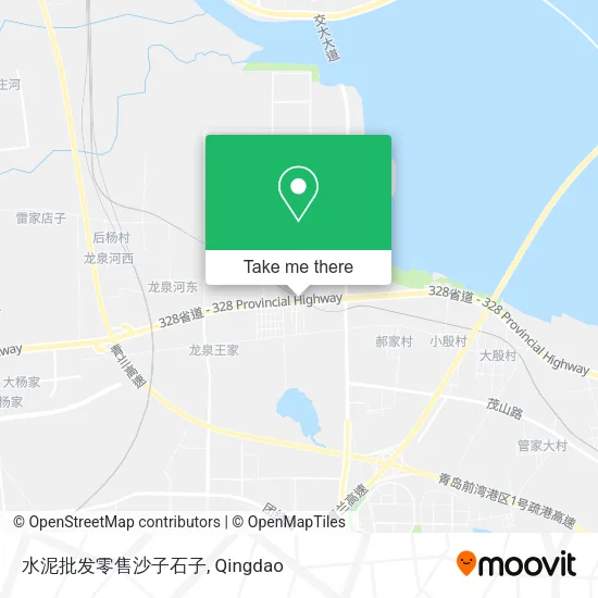 水泥批发零售沙子石子 map