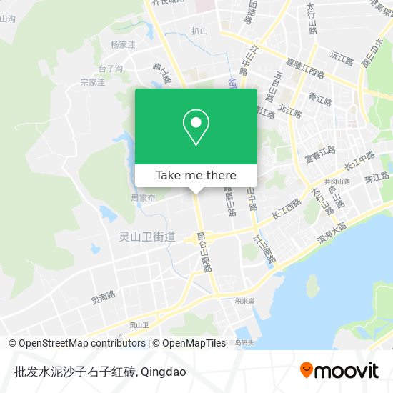 批发水泥沙子石子红砖 map