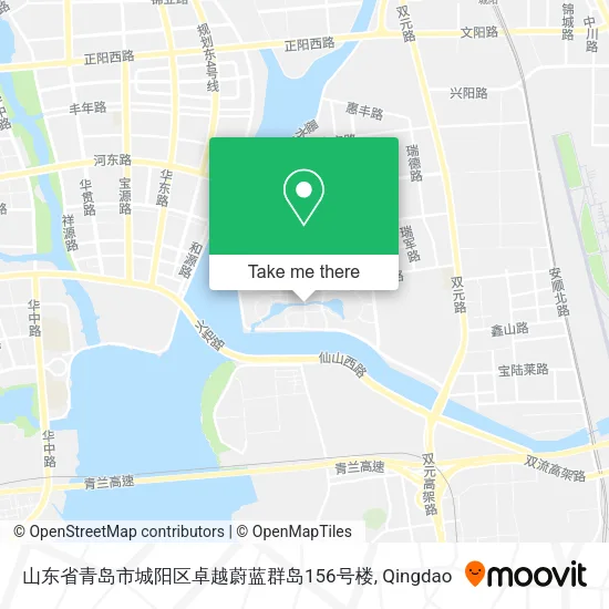山东省青岛市城阳区卓越蔚蓝群岛156号楼 map