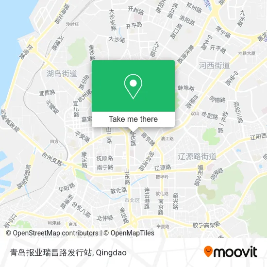 青岛报业瑞昌路发行站 map
