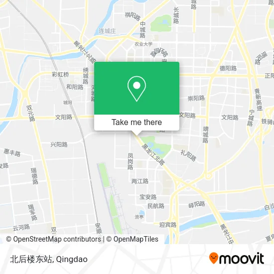 北后楼东站 map