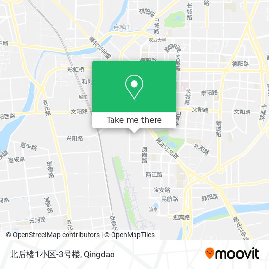 北后楼1小区-3号楼 map