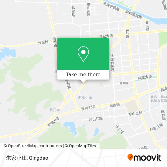 朱家小庄 map