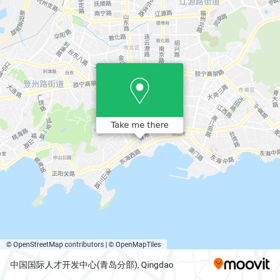 中国国际人才开发中心(青岛分部) map